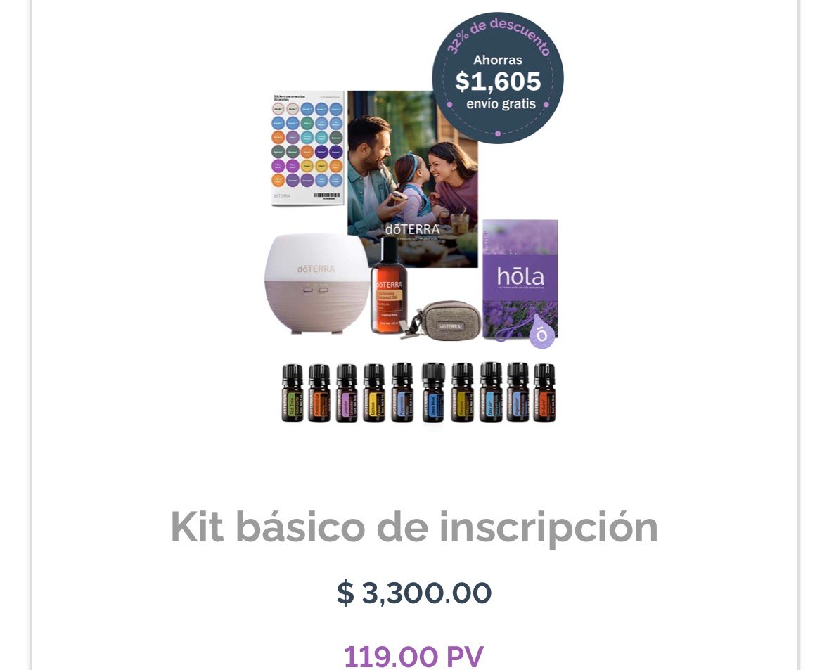 Kit Básico de Inscripción
